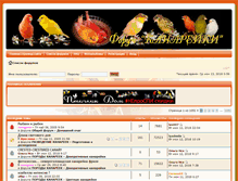 Tablet Screenshot of forum.canaria.msk.ru