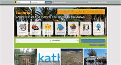 Desktop Screenshot of canaria.es